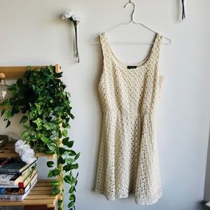 Love Reign | Cream Knit Dress